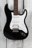 Fender Squier Bullet Stratocaster HT HSS Solid Body Electric Guitar Black Gloss
