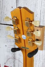 Load image into Gallery viewer, Epiphone J-200 Super Jumbo Acoustic Electric Guitar Aged Antique Natural Gloss