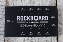 Load image into Gallery viewer, RockBoard RBO POW BLOCK ISO 10 v2 Power Block Guitar Effects Multi Power Supply
