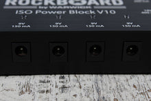 Load image into Gallery viewer, RockBoard RBO POW BLOCK ISO 10 v2 Power Block Guitar Effects Multi Power Supply