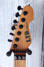 Load image into Gallery viewer, ESP LTD SN-1000 FR Solid Body Electric Guitar Swamp Ash Body Black Blast Finish