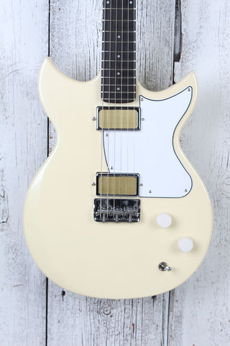 Harmony 2021 Rebel Electric Guitar Made in the USA Pearl White with Mono Gig Bag