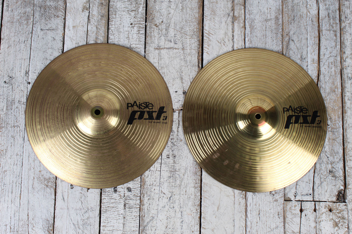 Paiste pst deals 3 hi hat