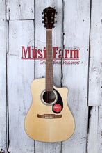 Load image into Gallery viewer, Fender FA-125CE Dreadnought Cutaway Acoustic Electric Guitar Natural