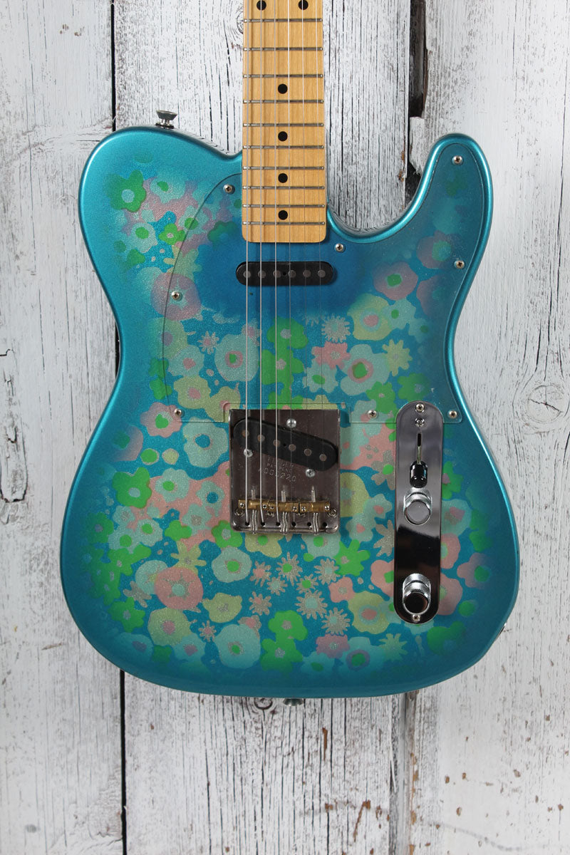Fender Limited Edition 2008 Blue Flower Telecaster Electric Guitar