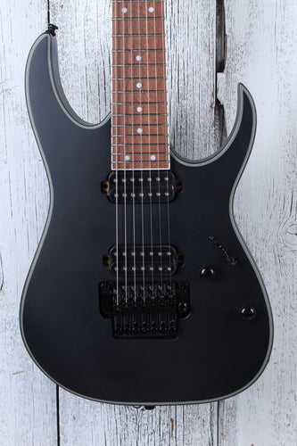 Ibanez RG7420EX 7 String Solid Body Electric Guitar Black Flat Finish