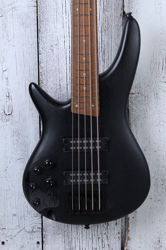 Ibanez SR305EBL Left Handed 5 String Electric Bass Guitar Weathered Black