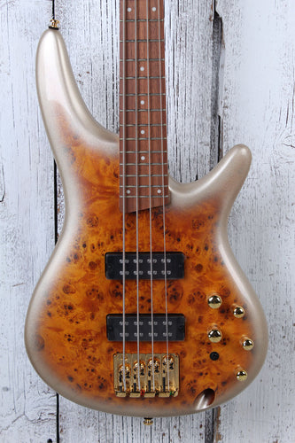 Ibanez SR400EPBDX 4 String Electric Bass Guitar Mars Gold Metallic Burst Finish