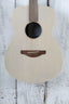 Yamaha Storia I Concert Body Acoustic Electric Guitar Off White Semi Gloss