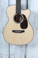 Load image into Gallery viewer, Martin 000CJr-10E Junior 14 Fret Cutaway Acoustic Electric Guitar with Gig Bag