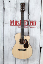 Load image into Gallery viewer, Martin 000CJr-10E Junior 14 Fret Cutaway Acoustic Electric Guitar with Gig Bag