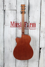 Load image into Gallery viewer, Martin 000CJr-10E Junior 14 Fret Cutaway Acoustic Electric Guitar with Gig Bag