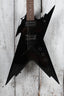 Dean X Series Razorback X Solid Body Electric Guitar Classic Black Finish