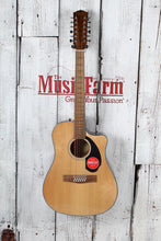 Load image into Gallery viewer, Fender CD-60SCE 12 String Dreadnought Acoustic Electric Guitar Solid Spruce Top