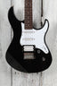 Yamaha PAC112V Double Cut Solid Body Electric Guitar Black Finish