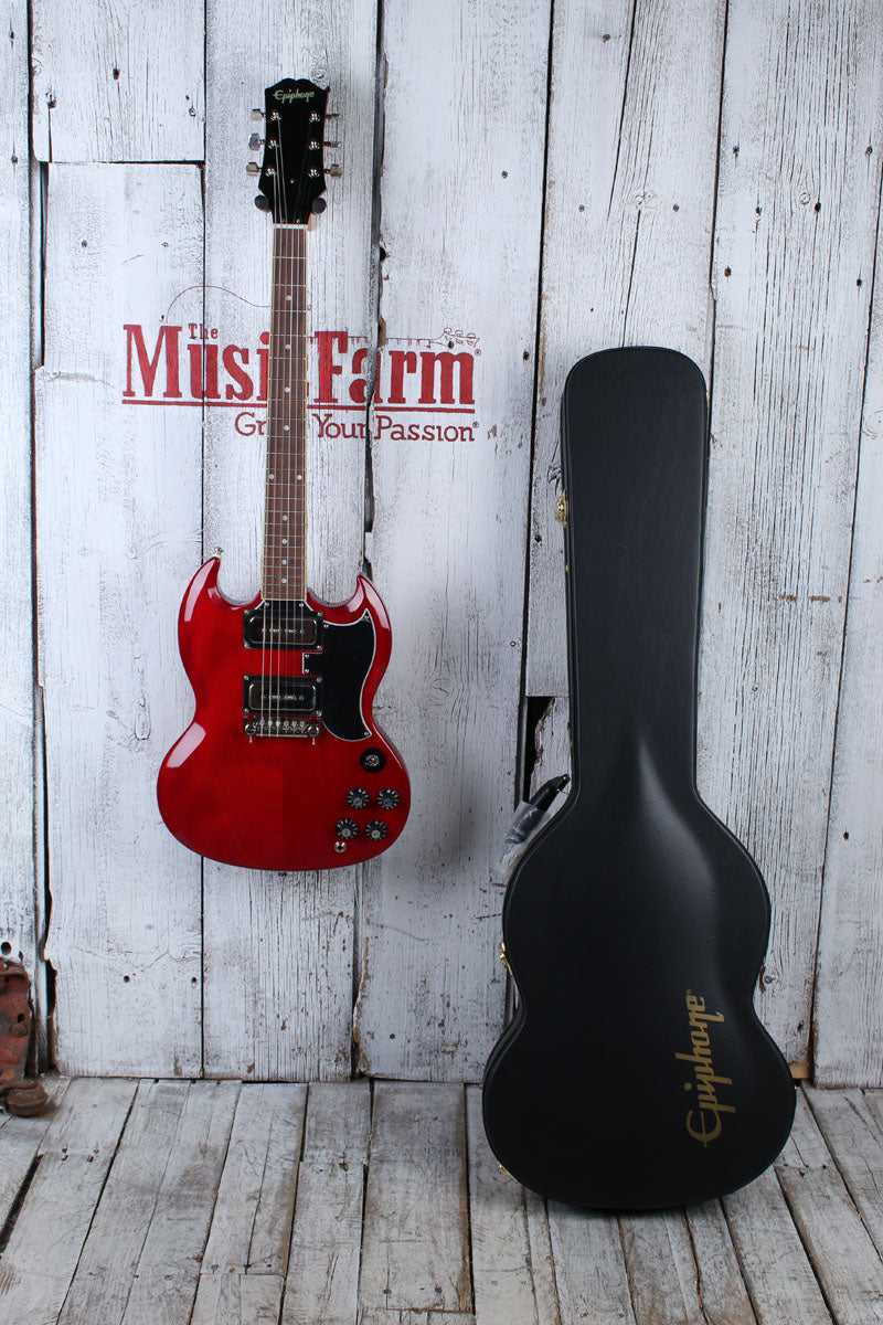Epiphone Tony Iommi Signature SG Special Electric Guitar Vintage Cherr The Music Farm
