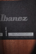 Load image into Gallery viewer, Ibanez AEWC621 Auditorium Body Acoustic Electric Guitar Spruce Top Black Out