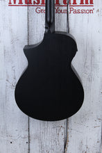 Load image into Gallery viewer, Ibanez AEWC621 Auditorium Body Acoustic Electric Guitar Spruce Top Black Out