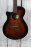Ibanez AEG70 Left Handed Acoustic Electric Guitar Flame Maple Top Tiger Burst