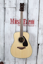 Load image into Gallery viewer, Yamaha FG820 Dreadnought Acoustic Guitar Solid Spruce Top Natural Gloss Finish