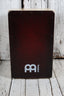 Meinl SC100RDB Snarecraft Cajon with Dual Internal Fixed Snare Wires Red Burst