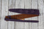 Henry Heller HP25STAR-PUR 2.5 Inch Wide Garment Leather Guitar Strap Star Motif