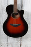 Yamaha Thinline Cutaway Acoustic Electric Guitar Old Violin Sunburst APX600 OVS