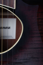 Load image into Gallery viewer, Ibanez Altstar ALT30FM Acoustic Electric Guitar Flame Maple Top Red Doom Burst