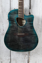 Load image into Gallery viewer, Ibanez Altstar ALT30FM Acoustic Electric Guitar Flame Maple Blue Doom Burst