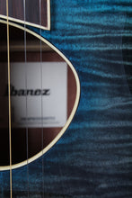 Load image into Gallery viewer, Ibanez Altstar ALT30FM Acoustic Electric Guitar Flame Maple Blue Doom Burst