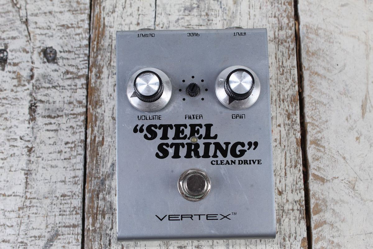 Vertex Effects Steel String Clean Drive Pedal Reviews