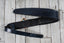 Henry Heller HPAD35-7 3.5 Inch Padded Capri Leather Guitar Strap Blue