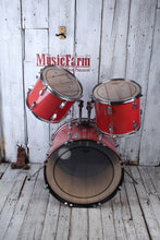 Load image into Gallery viewer, CB Percussion MX Series 4 Piece Drum Shell Kit with Double Kick Drum Pedal