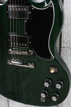 Load image into Gallery viewer, Gibson 2025 SG Standard '61 Electric Guitar Translucent Teal with Hardshell Case