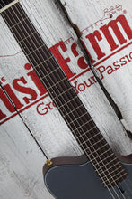 Load image into Gallery viewer, Ibanez FRH10N Thinline Nylon Acoustic Electric Guitar Indigo Blue Metallic