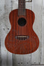 Luna Tattoo Concert Ukulele Laser Hawaiian Tattoo Design UKE TC MAH with Gig Bag