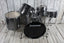 Ludwig BackBeat Drum Kit 5 Piece Drum Kit with Hardware and Cymbals