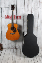 Load image into Gallery viewer, Yamaha FG5 Red Label Dreadnought Acoustic Guitar Natural with Hardshell Case