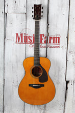 Load image into Gallery viewer, Yamaha FS5 Red Label Concert Body Acoustic Guitar Natural with Hardshell Case