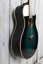Load image into Gallery viewer, Yamaha APX600 Thinline Cutaway Acoustic Electric Guitar Oriental Blue Burst