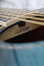 Load image into Gallery viewer, Yamaha APX600 Thinline Cutaway Acoustic Electric Guitar Oriental Blue Burst
