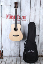 Load image into Gallery viewer, Martin LX1 Little Martin Left Handed Acoustic Guitar Solid Spruce Top w Gig Bag