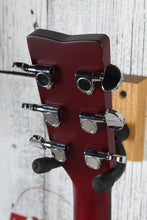 Load image into Gallery viewer, Yamaha FSX800C Concert Cutaway Acoustic Electric Guitar Solid Spruce Ruby Red