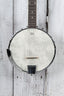 Washburn Americana Series B6 Six String Open Back Banjo with Remo Head