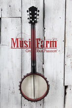 Load image into Gallery viewer, Washburn Americana Series B6 Six String Open Back Banjo with Remo Head