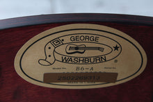 Load image into Gallery viewer, Washburn Americana Series B6 Six String Open Back Banjo with Remo Head
