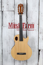 Load image into Gallery viewer, Washburn EACT42S Thinline Classical Nylon String Acoustic Electric Guitar