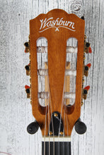 Load image into Gallery viewer, Washburn EACT42S Thinline Classical Nylon String Acoustic Electric Guitar