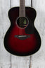 Yamaha FS830 DSR Concert Body Acoustic Guitar Solid Spruce Top Dusk Sun Red