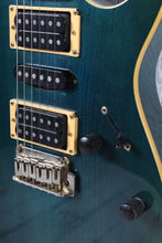 Load image into Gallery viewer, Ibanez 1990s EX1700 Electric Guitar Transparent Turquoise Made in Korea